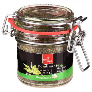 Condiment Nera Plant BIO cu salvie, menta si chimen, 33g