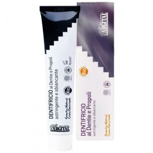 Pasta de dinti cu dentie (carbune de fag) si propolis, 75 ml
