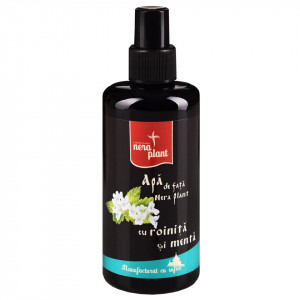 Apa de fata Nera Plant cu roinita si menta, 200ml