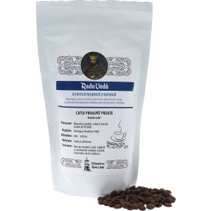 Cafea boabe proaspat prajita "Radu Voda" - prajita handmade, 200g