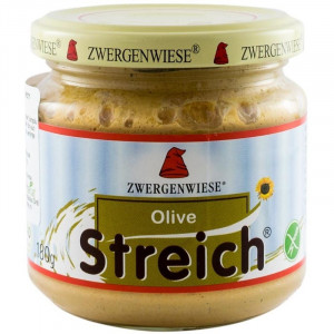 CREMA TARTINABILA BIO VEGETALA CU MASLINE, 180 G