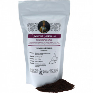 Cafea proaspat prajita "Ecaterina Salvaresso" prajita si macinata handmade, 200g