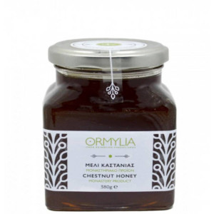 Miere de castan din Muntele Athos, 380g - Manastirea Ormylia - Grecia