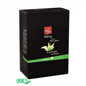 Sirop Nera Plant BIO de patlagina cu menta, 3L