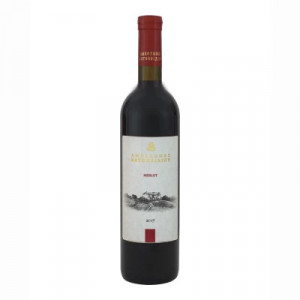 Vin manastiresc rosu sec Merlot - Sfantul Munte Athos - Manastirea Vatoped