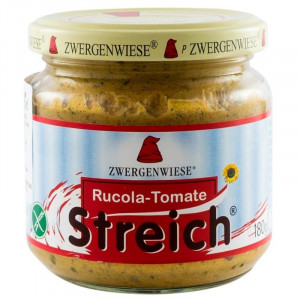 Crema tartinabila BIO vegetala cu rosii si rucola, 180 g