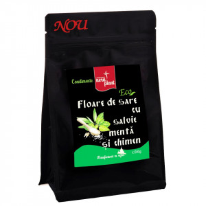 FLOARE DE SARE CU SALVIE, MENTA, CHIMEN ECO 300GR