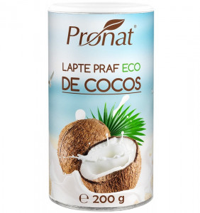 Lapte praf BIO de cocos, 200 g