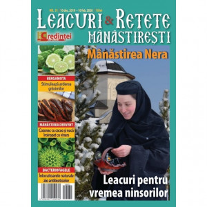 LEACURI ŞI REŢETE MĂNĂSTIREŞTI. NR. 31