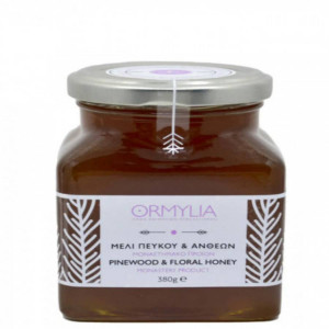 Miere poliflora si pin, 380g - Manastirea Ormylia - Grecia