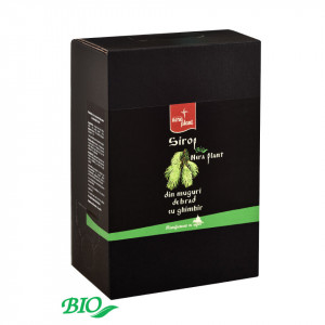 Sirop Nera Plant BIO din muguri de brad cu ghimbir, 3L