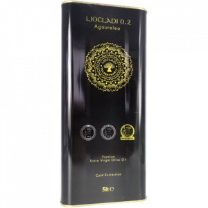 Ulei de măsline extravirgin presat la rece, aciditate 0.2%, 5 L