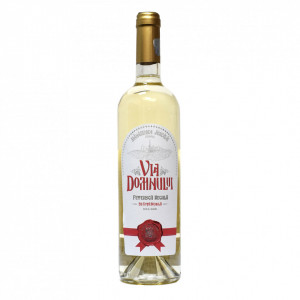 Vin Feteasca Regala alb, demisec - Via Domnului - Manastirea Jercalai, 0,75l