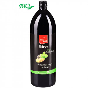 Sirop Nera Plant BIO de coacaze negre cu lamaie, 1L