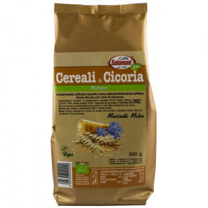 BAUTURA DIN CEREALE BIO PRAJITE SI CICOARE, 0% COFEINA - 500 G SALOMONI