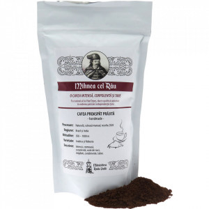Cafea proaspat prajita "Mihnea cel Rau" prajita si macinata handmade, 200g