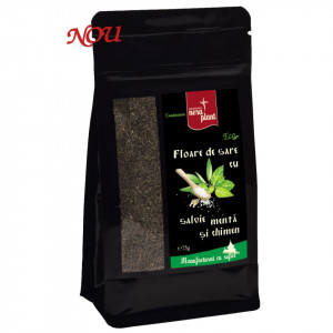 FLOARE DE SARE CU SALVIE, MENTA, CHIMEN ECO 75GR