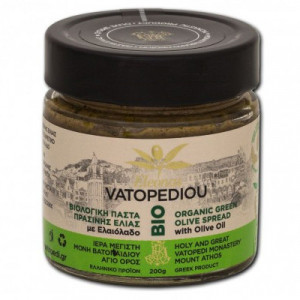 Pasta de masline Bio cu ulei de masline - 200 gr - Sfantul Munte Athos - Manastirea Vatoped