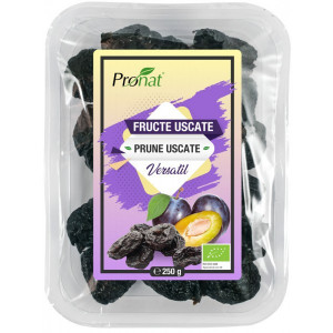 Prune Bio uscate, fara samburi, 250 g