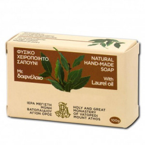 Sapun natural 100 gr - Ulei de dafin Sfantul Munte Athos - Manastirea Vatoped