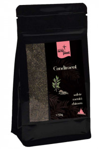 Condiment Nera Plant BIO cu salvie, menta si chimen, 50g
