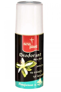 Deodorant Nera Plant cu roinita si iasomie, 50ml