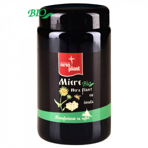 Miere BIO Nera Plant cu Inula, 550g