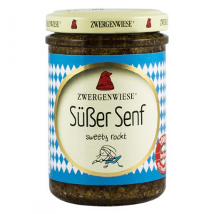 MUSTAR BIO DULCE CU SEMINTE DE MUSTAR, 160 ML ZWERGENWIESE