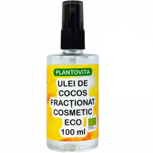 Ulei de cocos fractionat cosmetic pentru bronzul perfect BIO, 100 ml