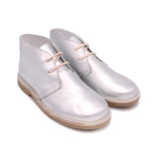 Ghete din piele naturala STELLAR Silver