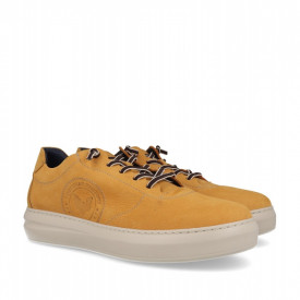 Pantofi sport din piele EXODO Yellow