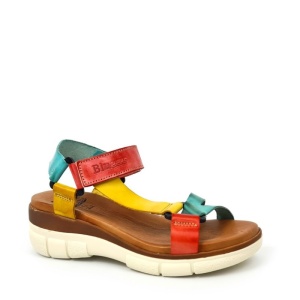 Sandale din piele naturala TIJUANA Multicolor