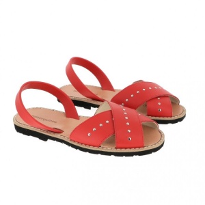 Sandale din piele MINORQUINES ROCK Red