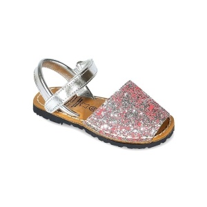 Sandale din piele naturala, AVARCA KIDS GLITTER Pink