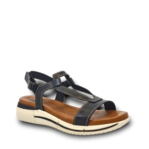 Sandale din piele naturala OLIMPIA Black