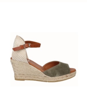 Sandale din piele naturala SILVIA Khaki