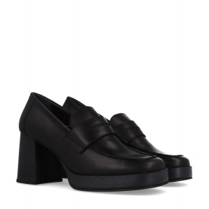 Pantofi din piele naturala URBAN Black