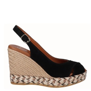 Sandale din piele naturala MANACOR Black