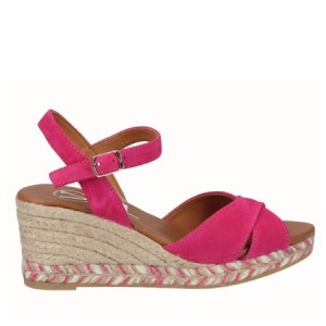 Sandale din piele naturala MEREDITH Fucsia