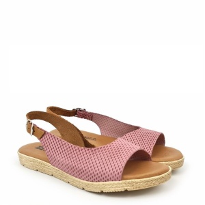 Sandale din piele naturala URBANA Rose