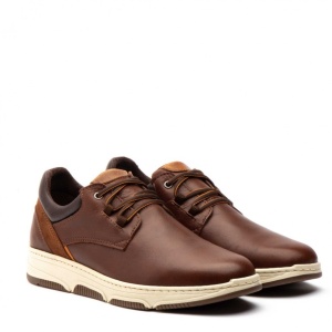 Pantofi din piele naturala JIM Brown