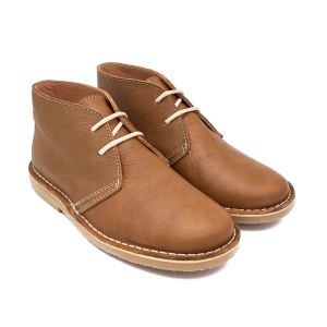 Ghete din piele naturala NAPPA Camel