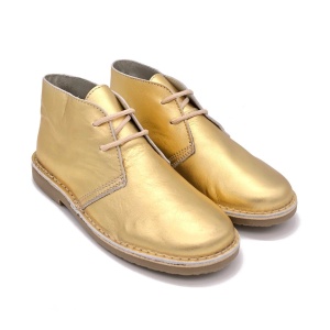 Ghete din piele naturala STELLAR Gold