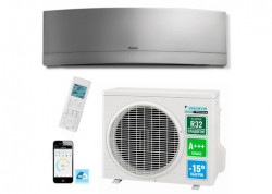 Aparat 2 de aer conditionat Daikin Emura Bluevolution FTXJ25MS-RXJ25M Inverter 9000 BTU Silver