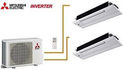 Schema selectie pentru UNITATE INTERNA MULTISPLIT TIP CASETA 1 DIRECTIE SLIM, CU INVERTER, MITSUBISHI ELECTRIC,ME MLZ-KA35+MLP443W, 12000 BTU, R410A