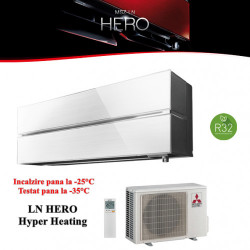 Promo pentru Aparat de Aer Conditionat cu inverter Mitsubishi Electric  SERIA LN, WHITE 12000 BTU, R32