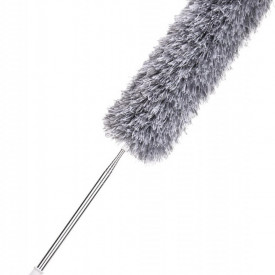 Pamatuf telescopic pentru praf si paianjeni, awwaline, gri, maner extensibil pana la 250 cm