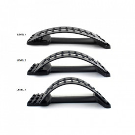 Suport ortopedic Magic Back, pentru Intinderea si Relaxarea muschilor spatelui, Portabil, Negru