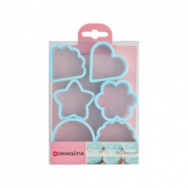 Set 6 forme prajituri, Cookie Cutter