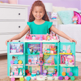 Set de joaca cu figurina si accesorii, Casa lui Gabby - Casa Purrfect a lui Gabby, Gabby's Dollhouse
